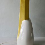Freeform lamp in two-tone ceramic, Ceramidi, 60s