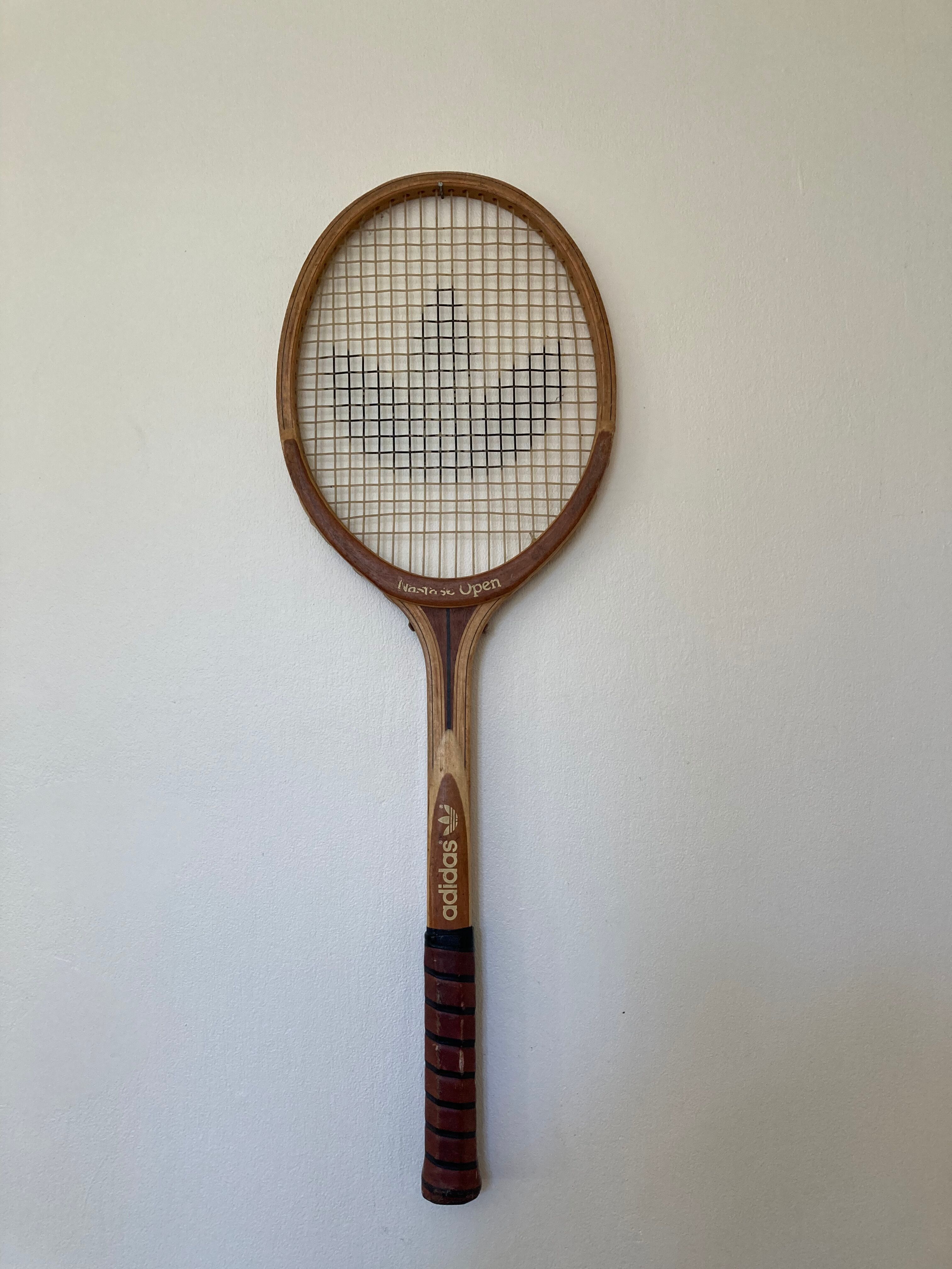 Vintage Adidas tennis racket