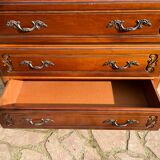 Three-drawer cherry chest of drawers