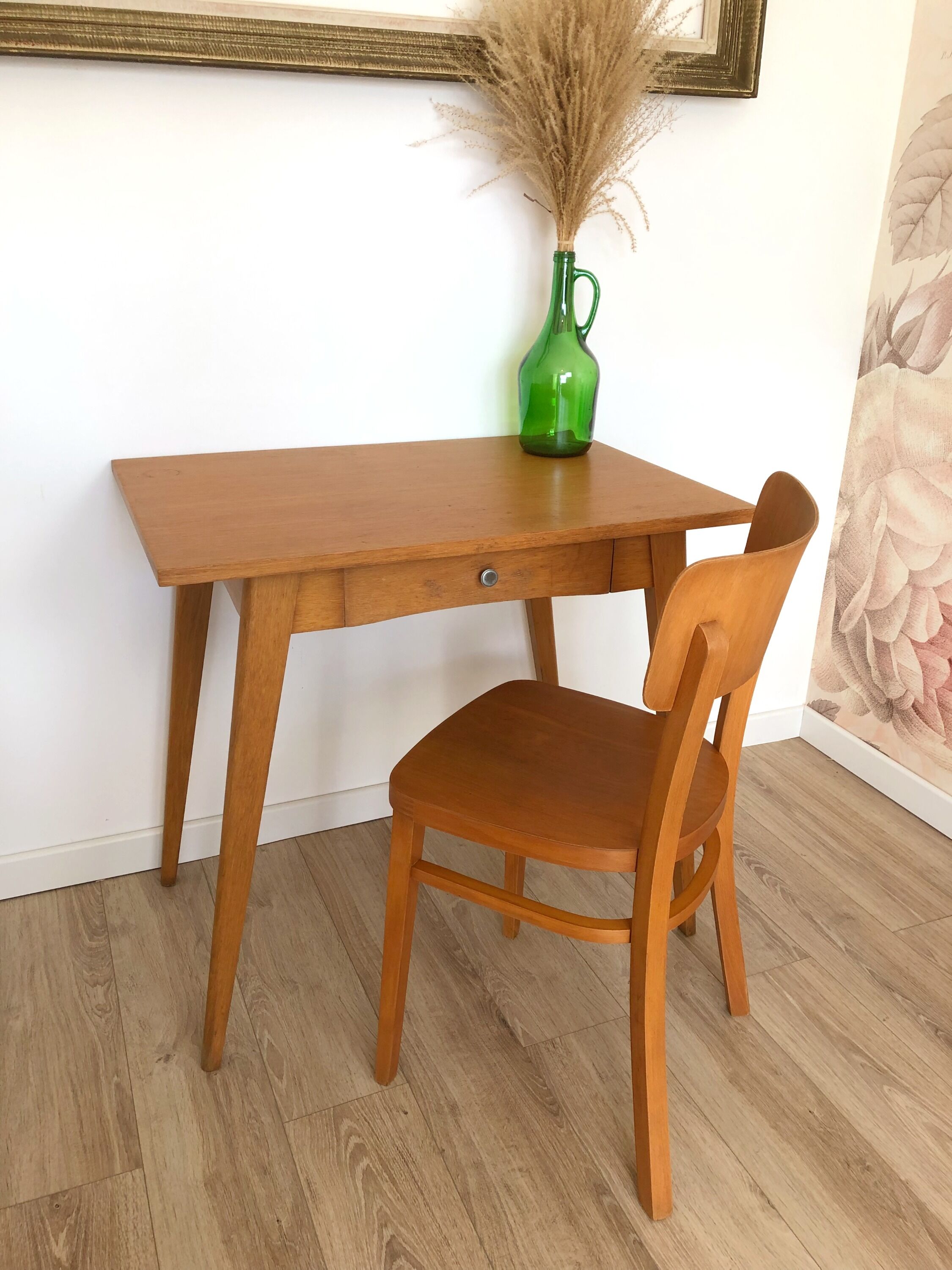 Desk and chair from the 60s