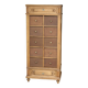 Magnificent notary's cabinet in walnut (late 19th century).