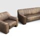 De Sede DS-44 Sofa & Armchair Set – Buffalo Leather – Switzerland, circa 1970