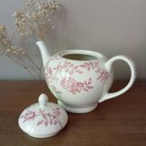 Théière décor à la rose de Churchill - England