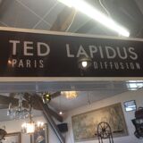 Sign vintage Ted Lapidus