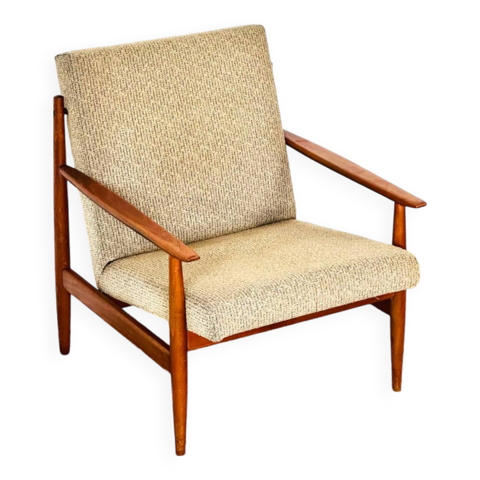 Scandinavian teak armchair 1960