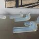 9 doors art deco knives in opalescent glass, bestiary.