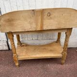 Desk - vintage English pine dressing table