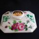 Large octagonal teapot porcelain from Paris "Old Paris", mid-19th century.