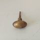 Antique olive door handle from the 19th century.