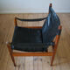 Safari armchair in Rosewood by Erik Wortz for Niels Eilersen.