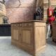 Buffet with 2 doors in oak from the early 20th century.
