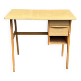Scandinavian wooden desk 1980