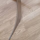 Rare 1970s round glass table