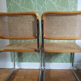 Pair of chairs Marcel Breuer B32