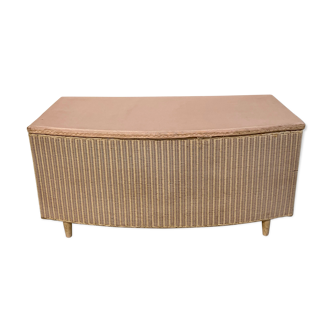Lloyd Loom wooden box
