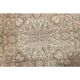 1970s Vintage Persian Handmade Wool Cotton Pink Area Rug 294x388
