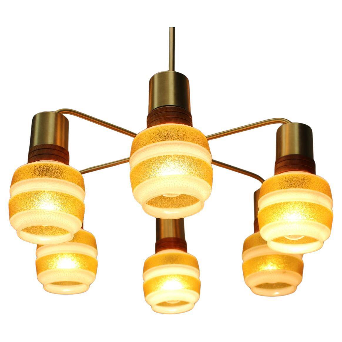 1970s chandelier, Germany