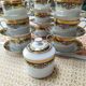 Tasses et sucrier porcelaine Limoges