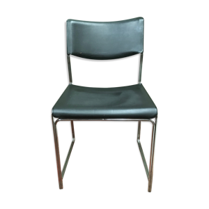 chaise bureau chromé - design