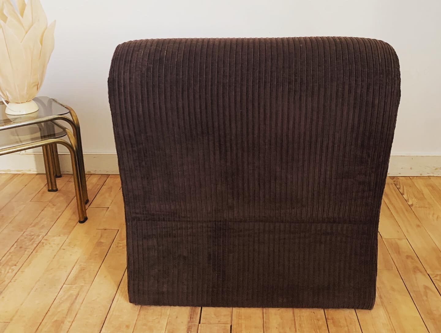 Velvet armchair 1970