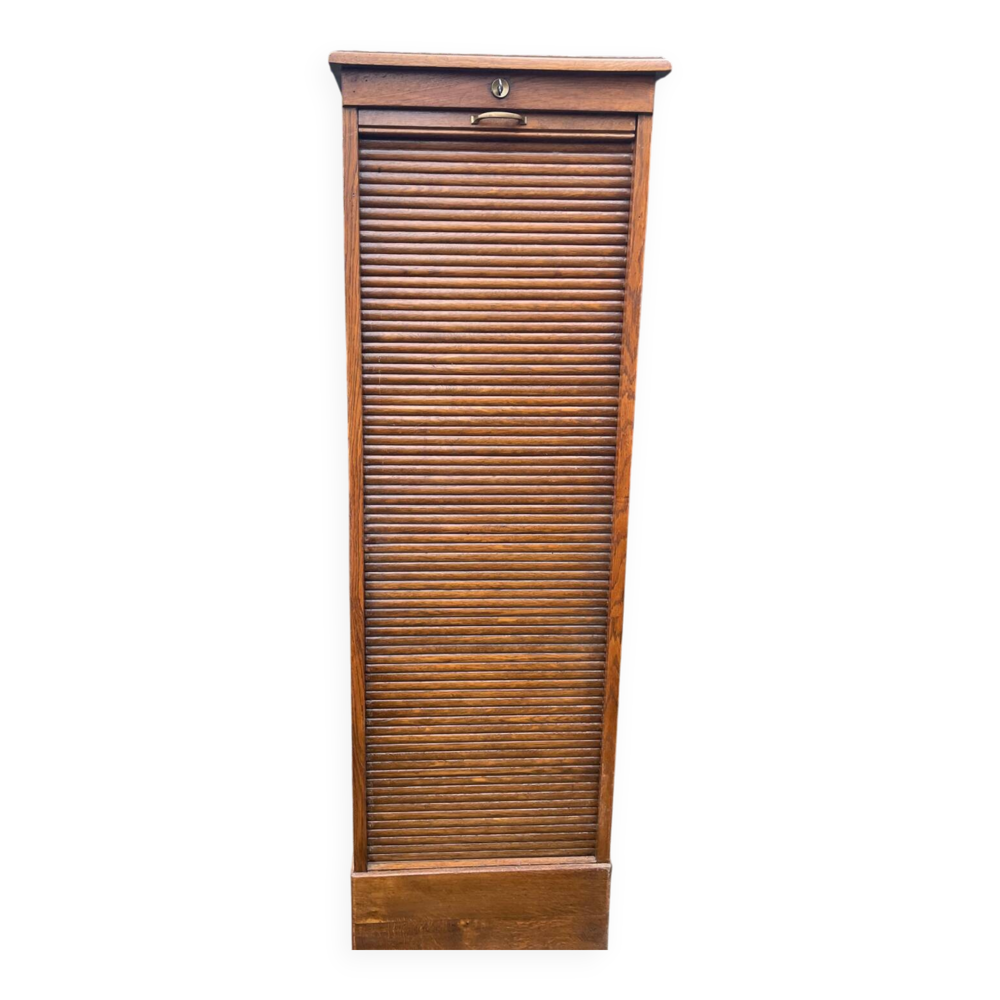 Curtain filing cabinet
