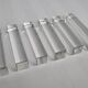 Set of six crystal knife holders, Baccarat, 8 cm