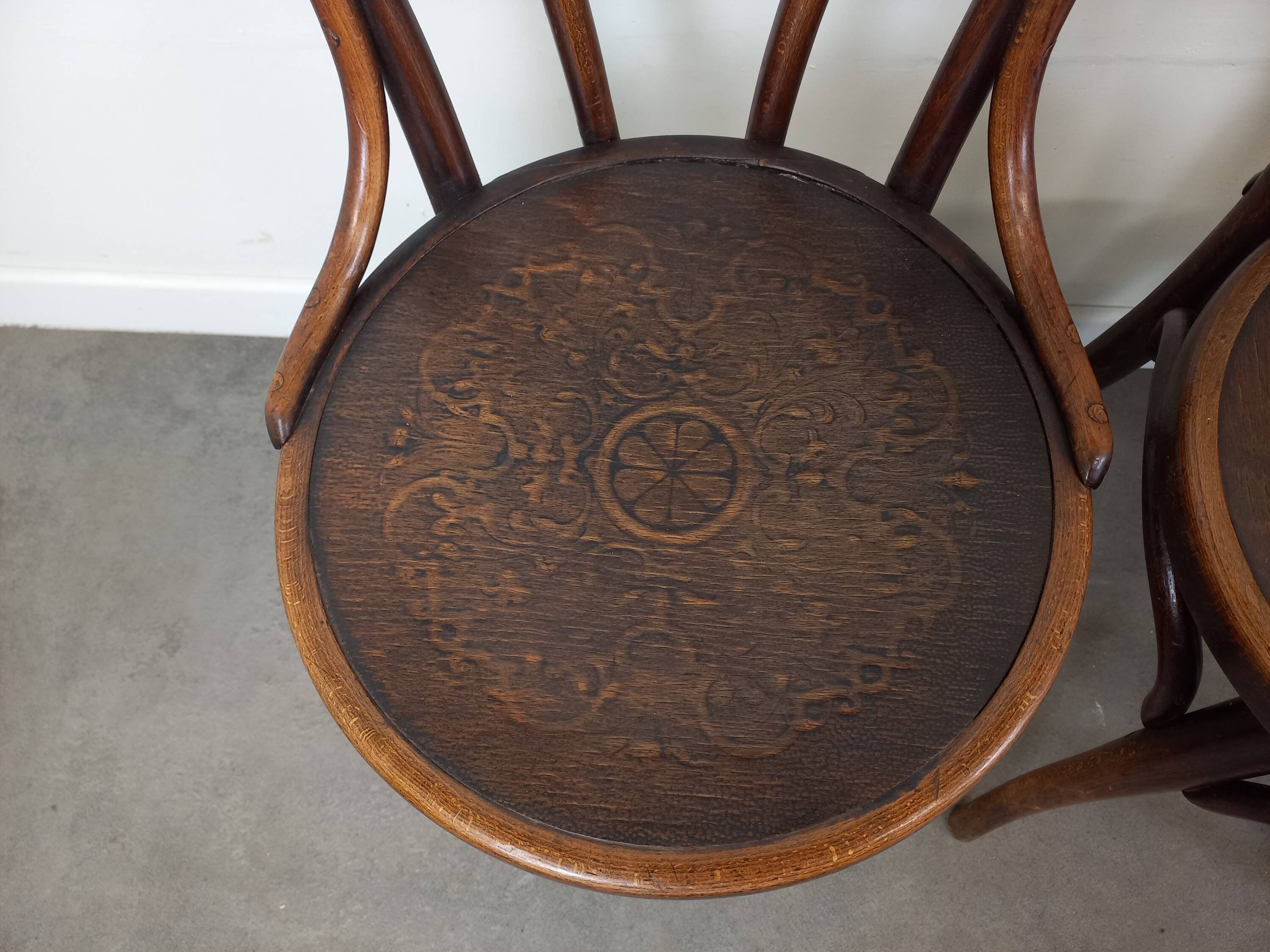 Thonet Bistro Chairs, Set of 6