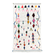 Azilal Moroccan Berber rug with colorful patterns 2.50x1.39m