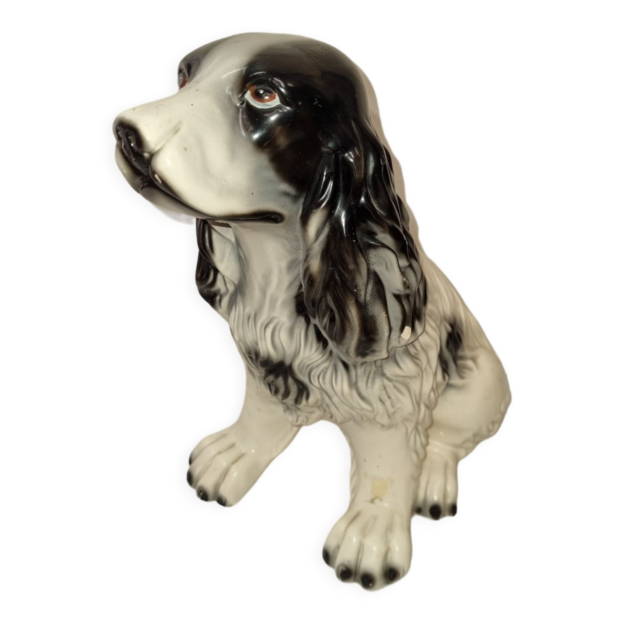 Earthenware dog from 1970/80