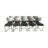 Ensemble de 10 chaises Gebroeders de Wit pour De Wit Schiedam modèle 2011