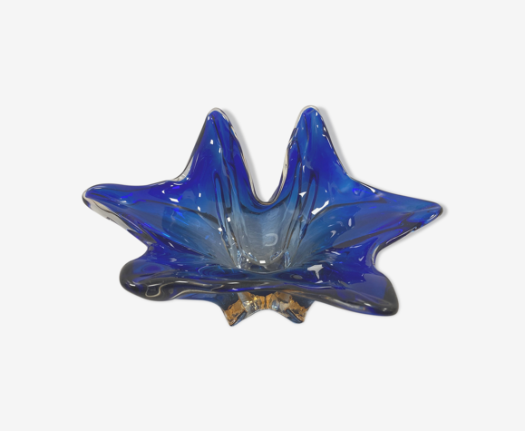 Vide-poche en verre vintage