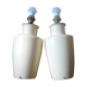 Pair of ceramic lamp legs