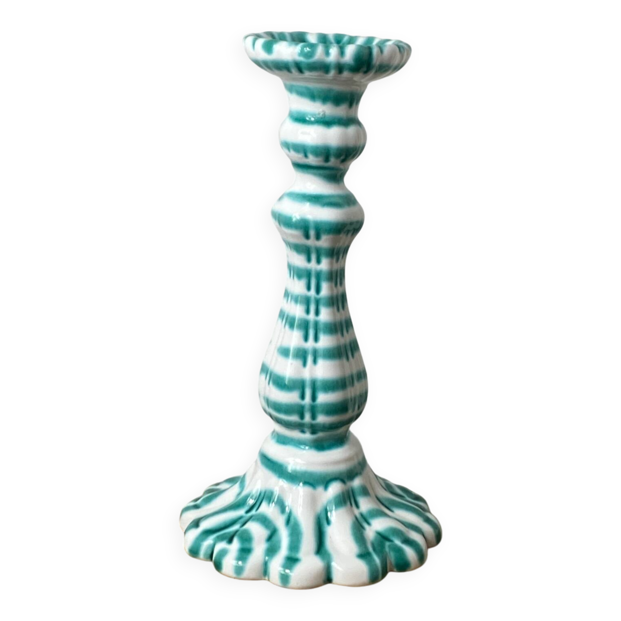 Ceramic candle holder