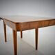 Table à manger extensible Jindřich Halabala pour UP Zavody, années 1950