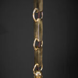 Lustre art deco laiton années 1920