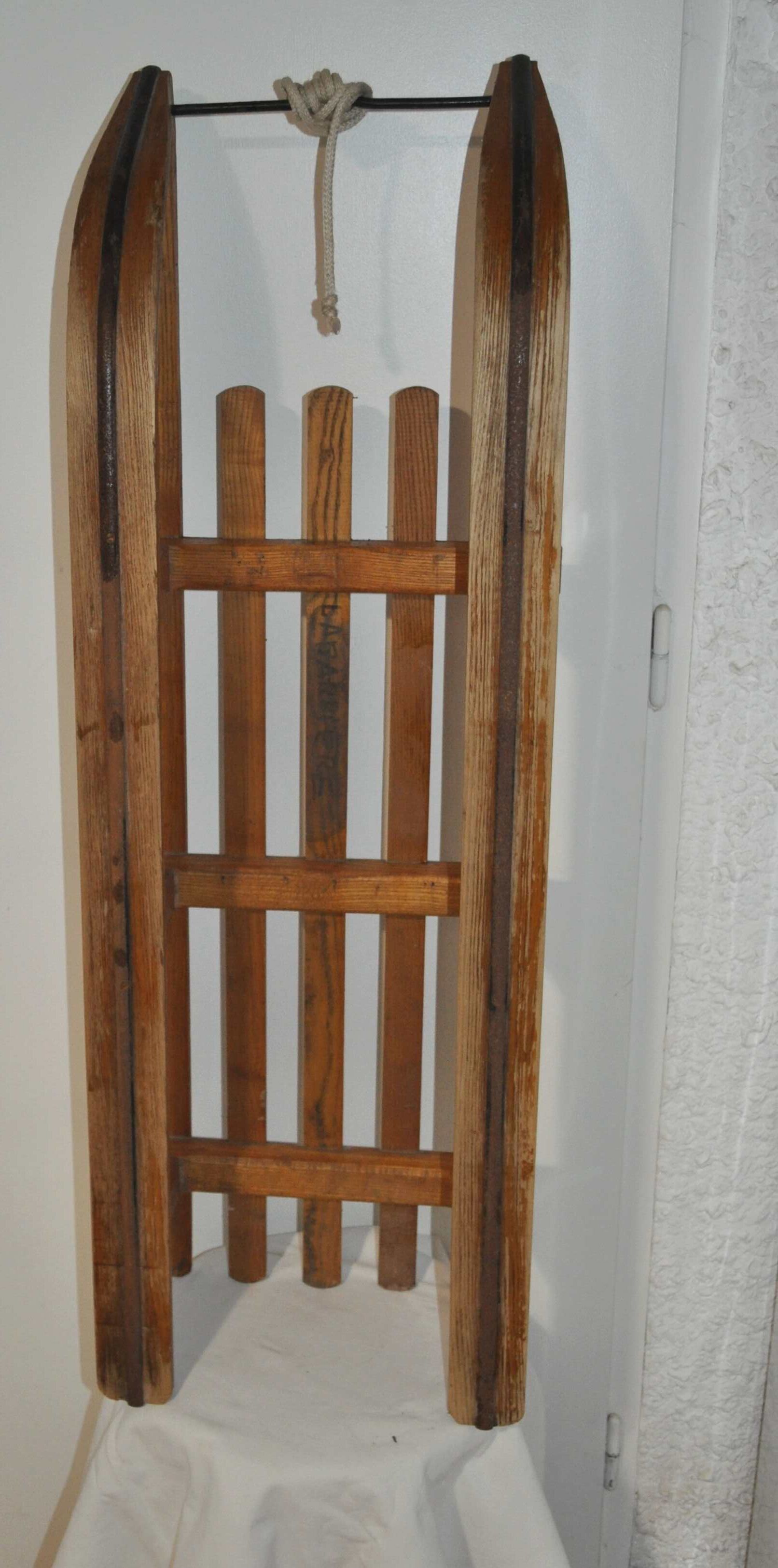 Luge wood vintage NG