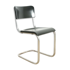 chaise tubulaire en bakelite