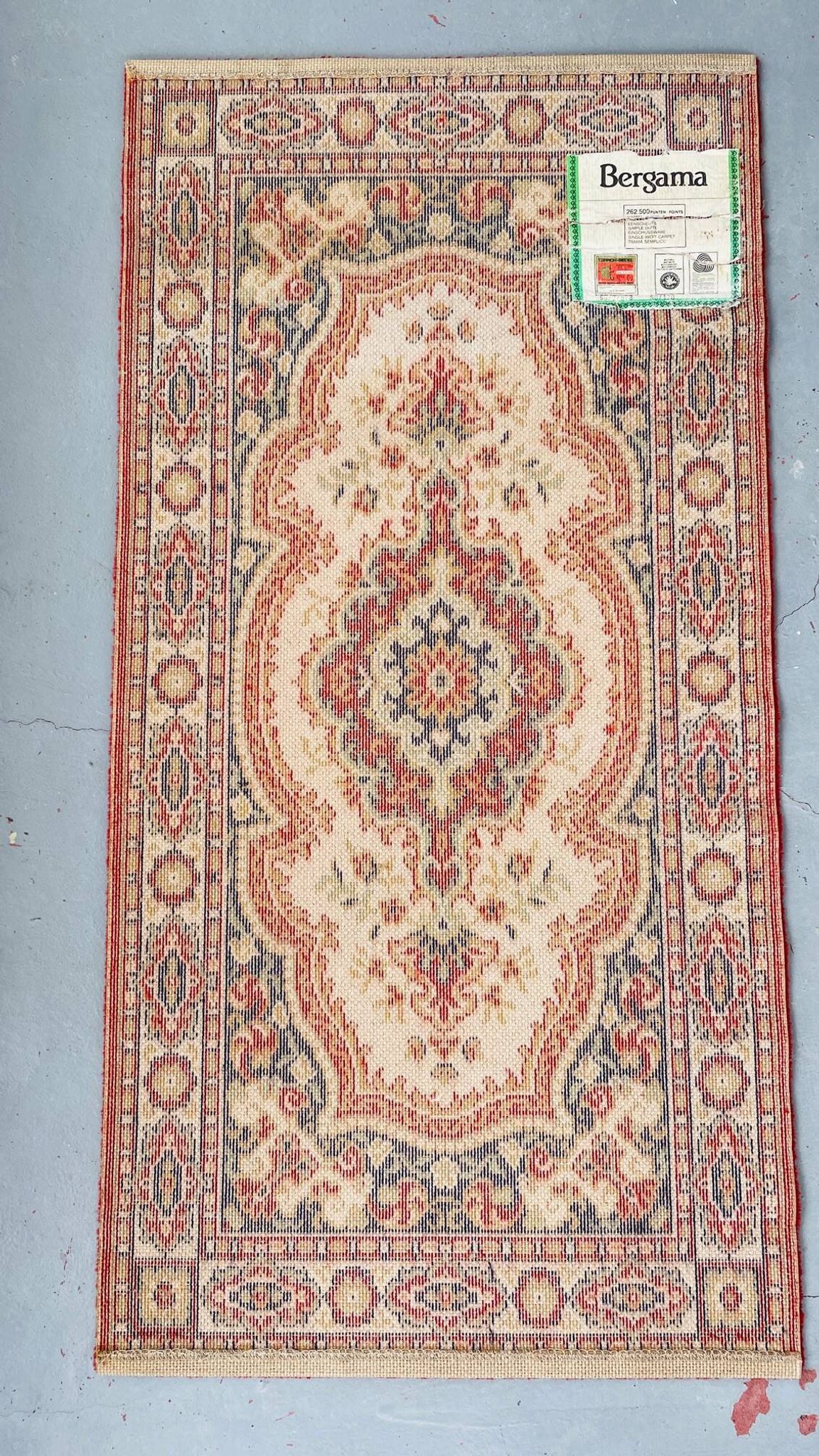 Tapis Teppich Siegel pure laine vintage