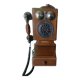 Telephone mural bois reedition fonctionne
