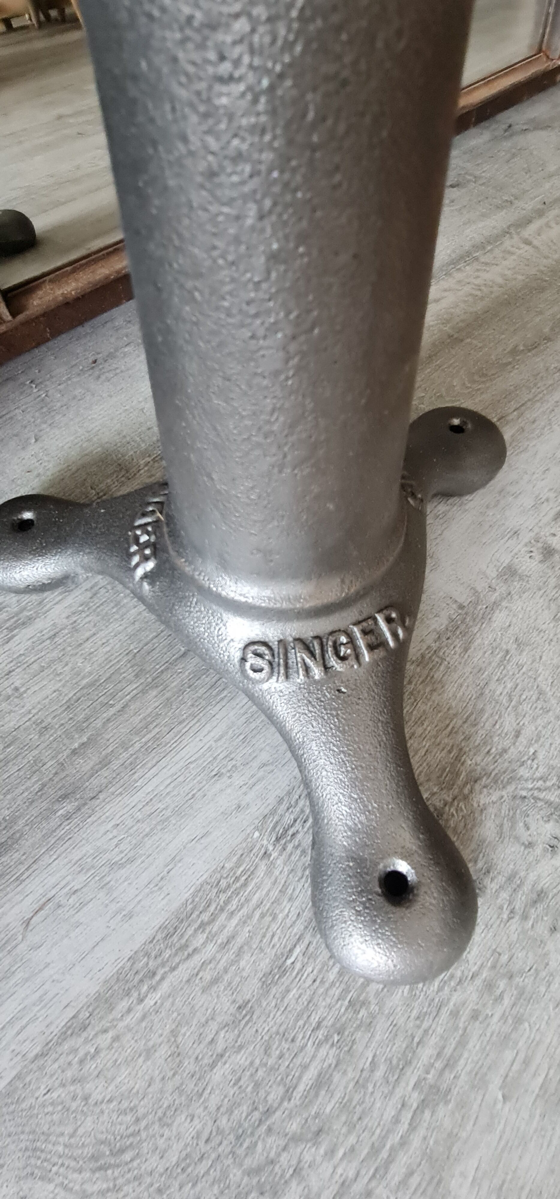 Old singer seamstress stool