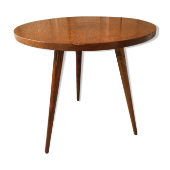 Tripod side coffee table 60s