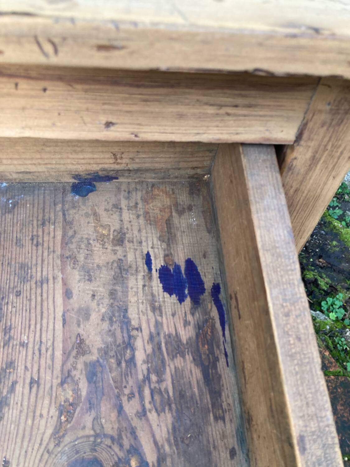 Vintage solid pine sideboard