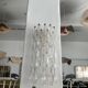 Pair of vintage Italian wall lights from the 60s by designer Carlo Scarpa.
