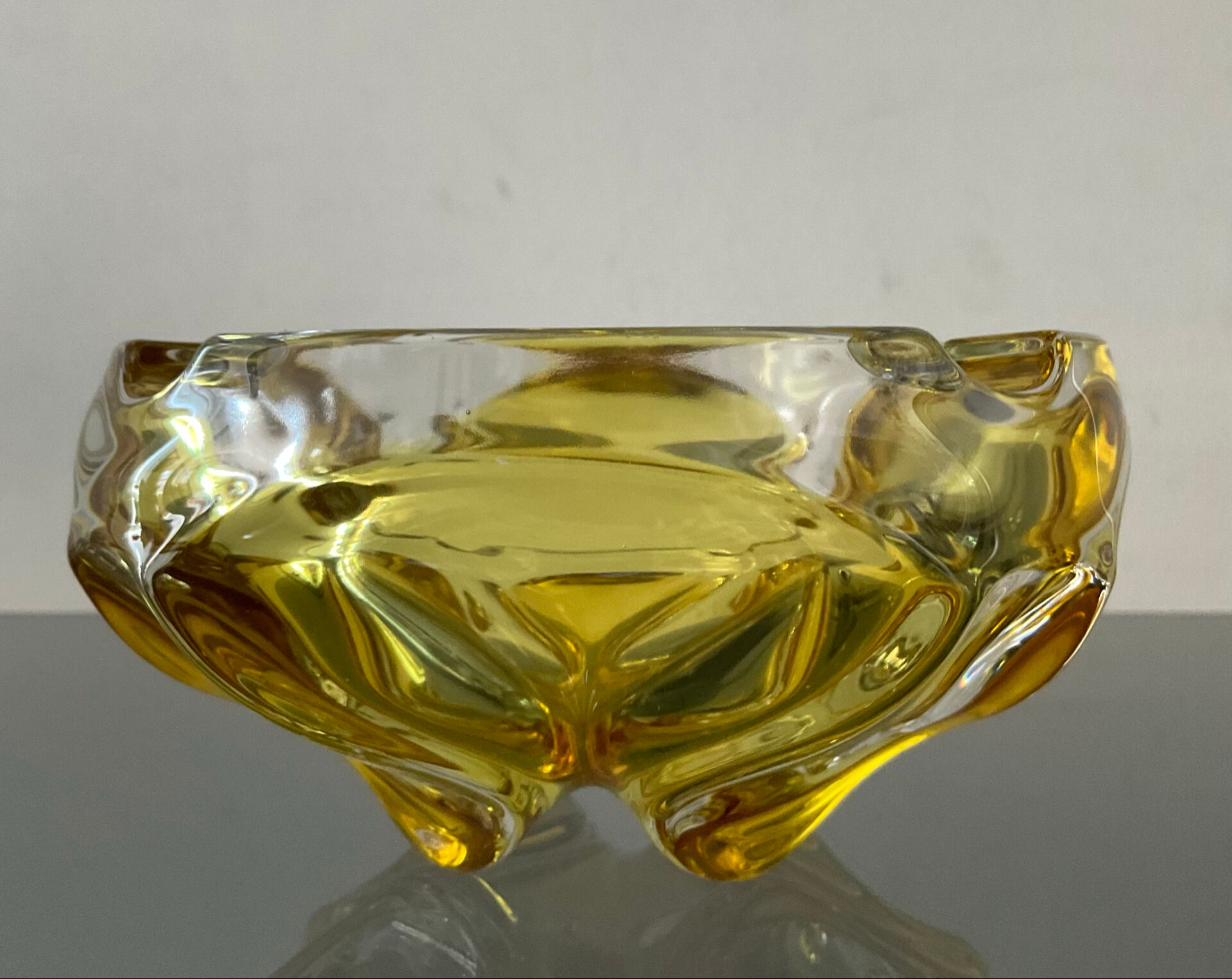 Vide poche vintage en verre de Murano années 70