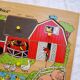 Fisher Price wooden puzzle, the farm