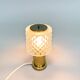 1970s Glass Table Lamp by Kamenicky Senov, Czechoslovakia
