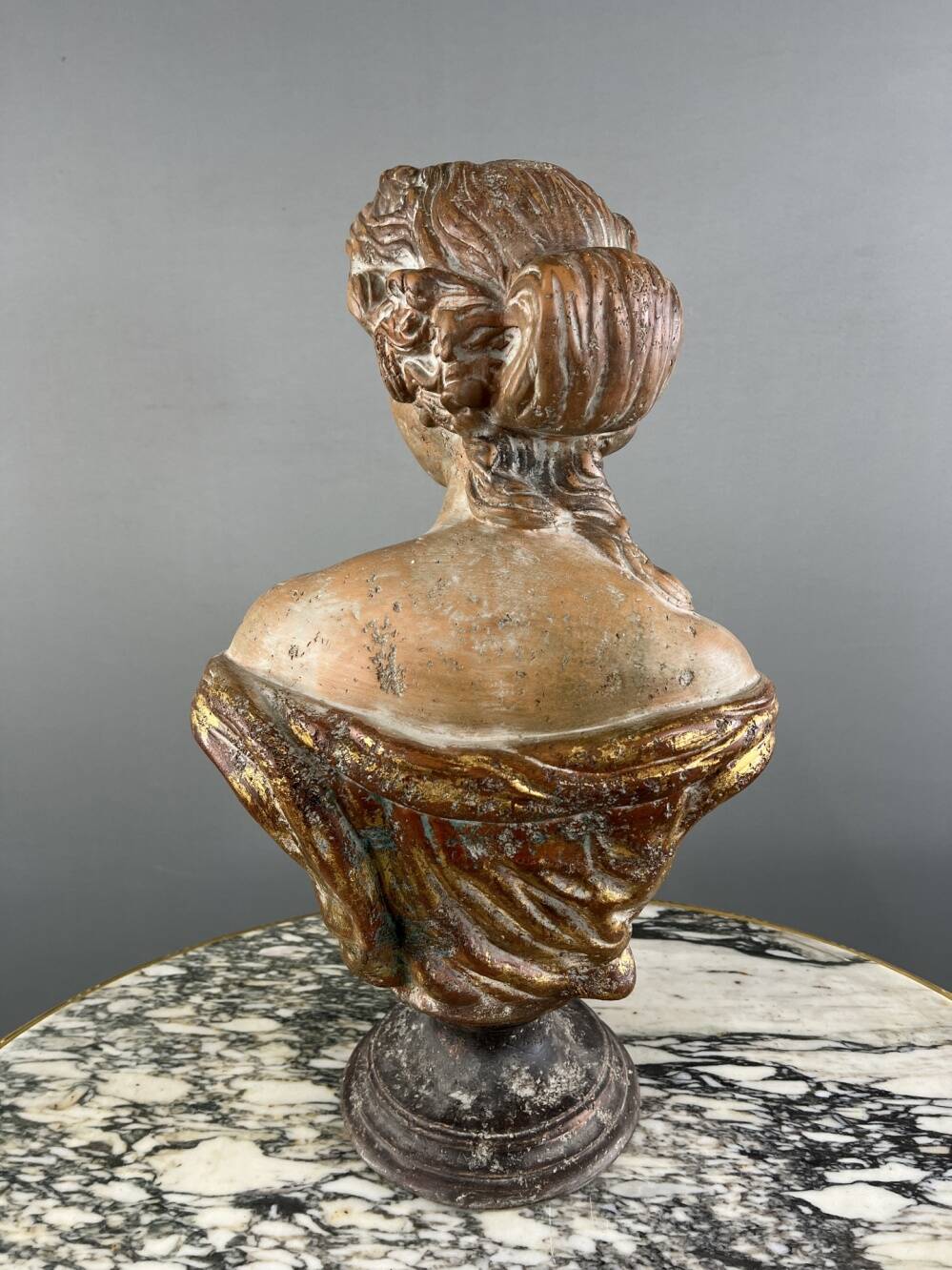 Terracotta Female Bust, Italy, 20th Century