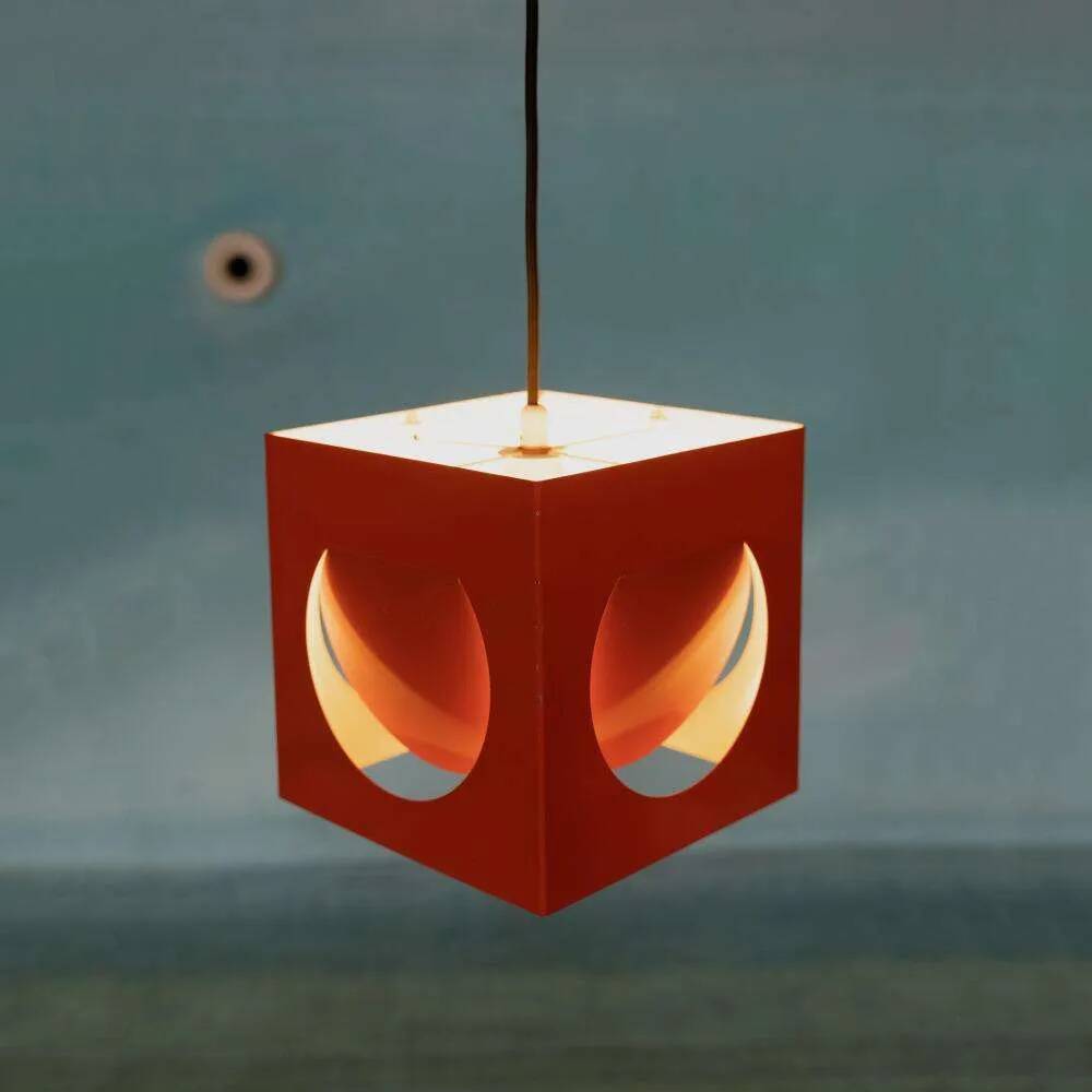Suspension design Fins of the Space Age, Kubus Stockmann Orno from the 1960s