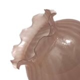 Antique Pink Glass Lamp Globe / Lampshade