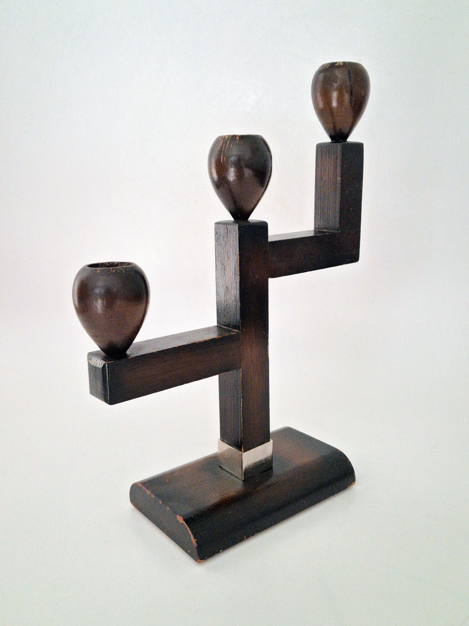 Art Deco candlestick set